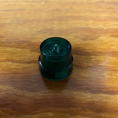 BICYCLE LIGHT LENS COVER GREEN VINTAGE DELTA NEW NOS