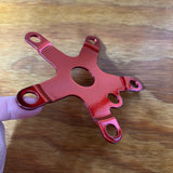 OLD SCHOOL RED BMX CHAINRING 110 BCD SPIDER STYLE FITS SUGINO SUNTOUR GT & OTHERS NEW