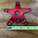 OLD SCHOOL RED BMX CHAINRING 110 BCD SPIDER STYLE FITS SUGINO SUNTOUR GT & OTHERS NEW