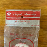 SCHWINN APPROVED BICYCLE HANDLE BAR TAPE SOLID WHITE FITS SCHWINN & OTHERS NOS