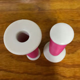 BMX BICYCLE GRIPS PINK FOR SCHWINN PREDATOR & OTHERS VINTAGE NOS