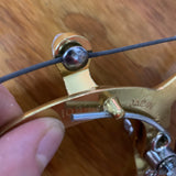 VINTAGE NOS BMX DIA COMPE 1080 REAR BRAKE WITH LEVER ANODIZED GOLD 1983