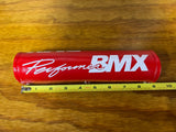 OLD SCHOOL PERFORMER BMX BICYCLE PAD SET RED VINTAGE NOS