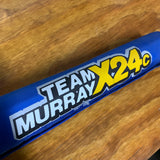 OLD SCHOOL TEAM MURRAY X24C BLUE BMX BIKE FRAME TOP TUBE PAD VINTAGE NOS