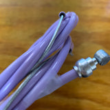 BMX OLD SCHOOL LAVENDER BRAKE CABLES FITS REDLINE RL20 HARO MASTER FST GT DYNO