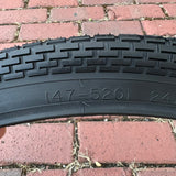 BICYCLE TIRE FIT SCHWINN 24 X 1-3/4 S-7 WHEELS FLEET STARLET BLACK WALL NEW