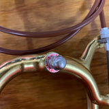 VINTAGE NOS BMX DIA COMPE 1080 REAR BRAKE WITH LEVER ANODIZED GOLD 1983