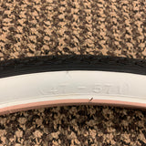 BICYCLE TIRE FIT SCHWINN CORVETTE JAGUAR TYPHOON FLEET 26 X 1-3/4 S-7 NEW