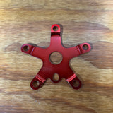OLD SCHOOL RED BMX CHAINRING 110 BCD SPIDER STYLE FITS SUGINO SUNTOUR GT & OTHERS NEW