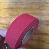 BICYCLE HANDLE BAR TAPE & PLUGS RED CLOTH HUNT WILDE FIT SCHWINN VARSITY OTHERS NOS