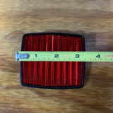 BICYCLE REFLECTOR WITH HANGER FIT BANANA SEAT BIKE NOS