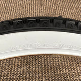 BICYCLE TIRE 26 X 2.125 GOOD YEAR TREAD WHITE WALL FITS SCHWINN & OTHERS NEW