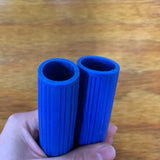 BICYCLE GRIPS BLUE FOR SCHWINN HUFFY SEARS MURRAY & OTHERS NEW
