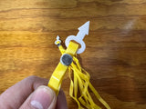 BICYCLE STREAMERS YELLOW FITS MANY BIKES SCHWINN SEARS HUFFY AND OTHERS NEW