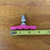BICYCLE BRAKE PADS FOR SCHWINN OCC CHOPPER, MOUNTAIN BIKES & OTHERS NEW PINK