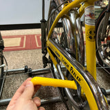 LEMON PEELER HANDLE BAR BRAKE LEVER COVERS FOR SCHWINN STINGRAY BIKES YELLOW
