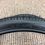 BICYCLE TIRES 20 X 1.75 BLACK WALL FITS SCHWINN HUFFY SEARS MURRAY & OTHERS NEW