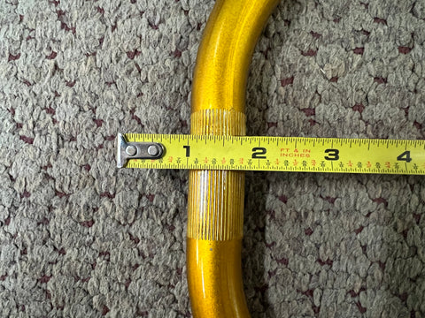 GOLD BMX HANDLEBAR STEEL FITS OLD MID NEW SCHOOL GT MONGOOSE