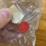 OAKLEY RED CRUD PLUGS FOR BMX OLD SCHOOL VINTAGE NOS