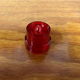 BICYCLE LIGHT LENS COVER RED VINTAGE DELTA NEW NOS