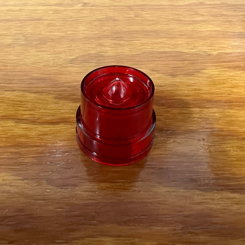BICYCLE LIGHT LENS COVER RED VINTAGE DELTA NEW NOS