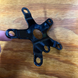OLD SCHOOL BLACK BMX CHAINRING 110 BCD SPIDER STYLE FITS SUGINO SUNTOUR GT & OTHERS