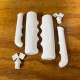 HUNT-WILDE SCHWINN COTTON PICKER KRATE GRIPS / LEVER COVERS / FLAG VALVE CAPS