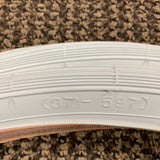 BICYCLE TIRES WHITE WALLS FIT SCHWINN 26 X 1-3/8 X 1-1/4 S - 6 RARE NEVER USED