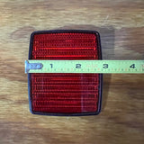BICYCLE REFLECTOR WITH HANGER FIT BANANA SEAT BIKE NOS