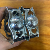 BICYCLE PEDALS RAT TRAP ROAD BIKES & ALL OTHERS NEW 9/16" THREAD