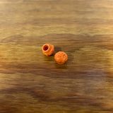 CROWN BICYCLE TIRE VALVE CAPS ORANGE FITS SCHWINN STINGRAYS & OTHERS VINTAGE