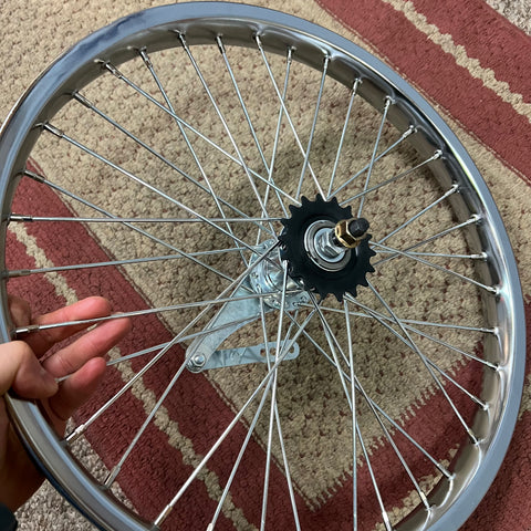 20 inch coaster deals brake wheel