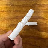 COTTON PICKER HANDLE BAR BRAKE LEVER COVERS FOR SCHWINN STINGRAY BIKES WHITE