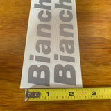 BIANCHI BICYCLE DECALS FITS ROAD BIKES & OTHERS NOS