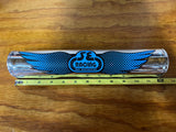 SE RACING BMX INNOVATIONS PAD SET CHROME BLUE & BLACK FITS SE BIKES & OTHERS NEW