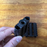 TRICYCLE PEDAL CAR PEDAL BLOCKS PLASTIC OLD SCHOOL 3/8 NOS
