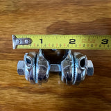 BICYCLE SADDLE SEAT CLAMP RAIL TYPE FITS SCHWINN HUFFY SEARS & OTHERS NEW