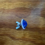 BICYCLE REFLECTOR NEVER USED RARE BLUE JEWEL FIT BIKES