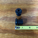 BICYCLE HANDLE BAR PLUGS BLACK FITS SCHWINN HUFFY SEARS MURRAY AND OTHERS NEW