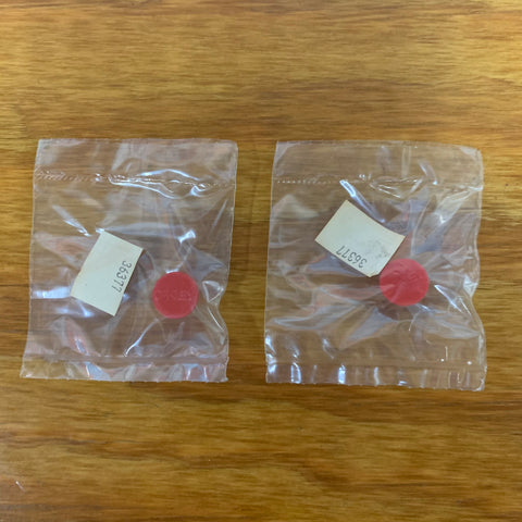 OAKLEY RED CRUD PLUGS FOR BMX OLD SCHOOL VINTAGE NOS