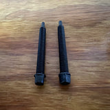 SCHWINN PREWAR BICYCLE CHAIN ADJUSTER SCREW PAIR NOS VINTAGE BLACK