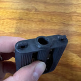 2" X 2" TRICYCLE PEDALS BLACK 3/8" ID FITS ELGIN COLSON MURRAY HUFFY VINTAGE NOS