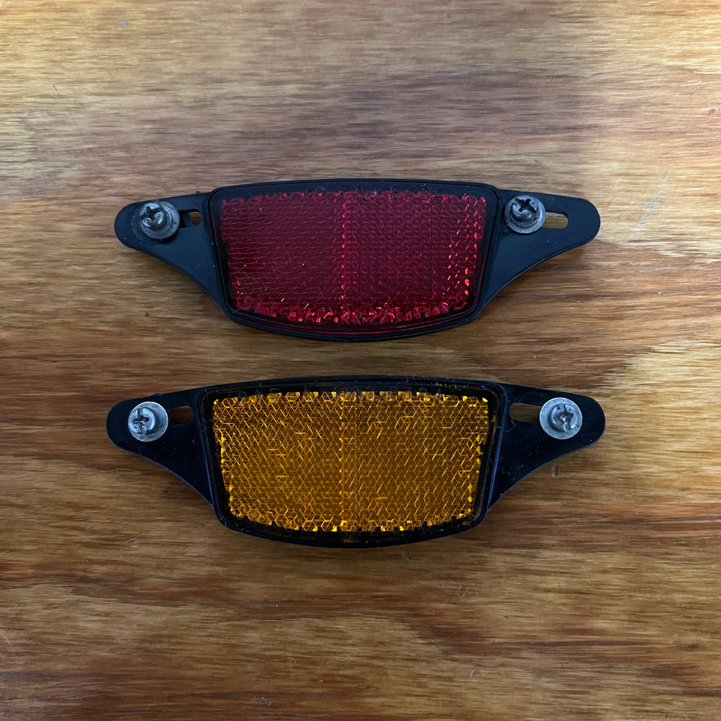 schwinn bicycle reflectors BICYCLE WHEEL REFLECTORS FOR SCHWINN STINGRAY BIKES ROAD BIKES AND OTHERS
