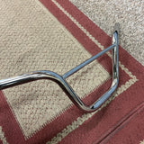 MID SCHOOL BMX HANDLEBAR STEEL CHROME FITS GT MONGOOSE SCHWINN & OTHERS NOS DMI