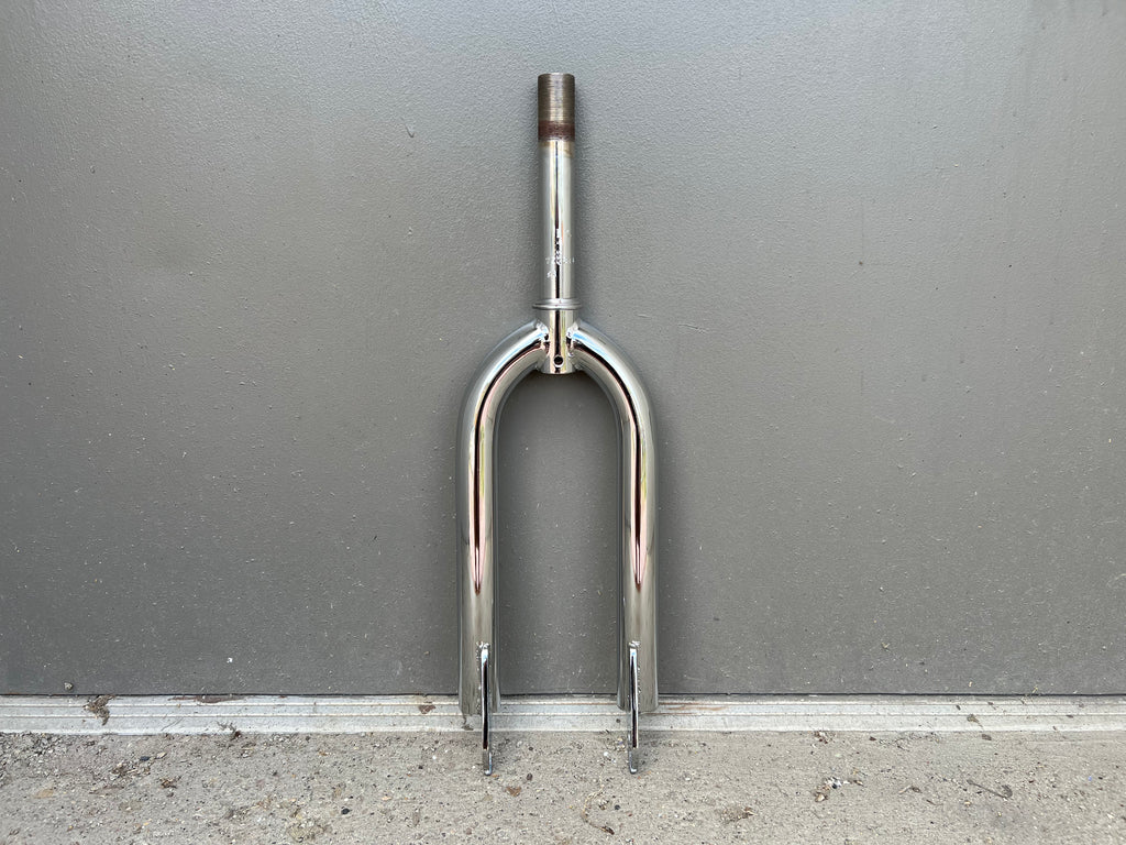 LC BMX FORK FITS HARO GT SCHWINN & OTHERS QUALITY CHROME NOS VINTAGE 98