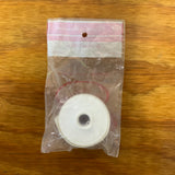 SCHWINN APPROVED BICYCLE HANDLE BAR TAPE SOLID WHITE FITS SCHWINN & OTHERS NOS