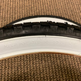 BICYCLE TIRES 26 X 2.125 KNOBBY WHITE WALL FIT SCHWINN & OTHERS NEW