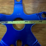 OLD SCHOOL BLUE BMX CHAINRING 110 BCD SPIDER FITS SUGINO SUNTOUR GT & OTHERS
