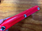 OLD SCHOOL PERFORMER BMX BICYCLE PAD SET RED VINTAGE NOS