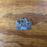 ROADMASTER LAPEL PIN VINTAGE BICYCLE STEEL METAL BRASS NOS